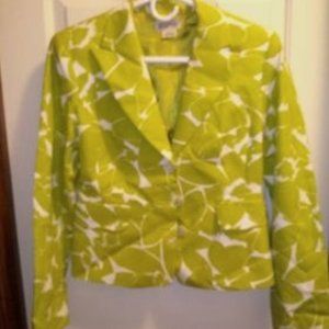 Michael Kors Short Floral Blazer - size 6